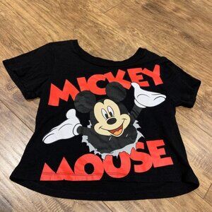 Mickey Mouse Disney crop t-shirt